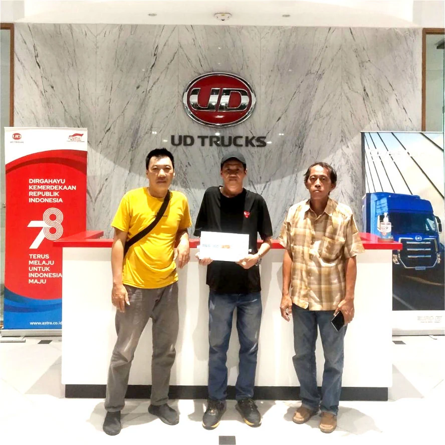 Penguat Sinyal Ponsel Resmi Bersertifikat (Klien kami UD Truck)